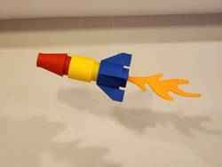 Lego Tarzı Roket