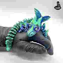 Majestic Baby Dragon 🐉 - Articulated - Print in Place