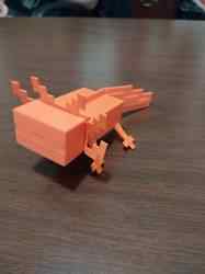 Eklemli Minecraft Axolotl