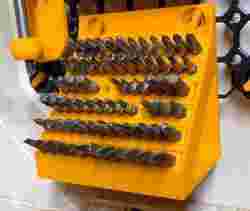 MultiBoard Hex Bit Holder with removable Inserts