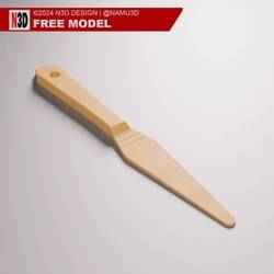 Palet bıçağı spatula 01