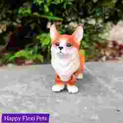 Pembroke Welsh Corgi baskı yerinde oyuncak