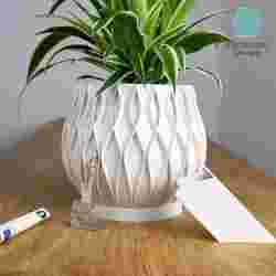 Gizli Kutulu Bitki Saksısı | Planter Model "Bellaria" STL