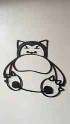 POKEMON SNORLAX DUVAR