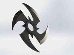 Shuriken 4 Bıçak, Ninja Yıldızı Kopyası