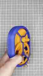 Flying Helicopter Toy - Spring Powered