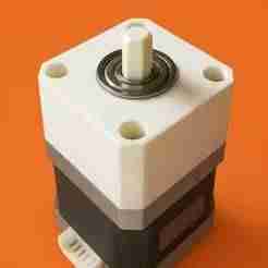 1:4 Planetary Gear Reducer for NEMA 17 – High Torque, Compact Footprint