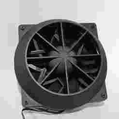 200mm PC Fan Wind Air Straightener Shroud – No Supports Needed | Wind Simulator, Sim Racing, Electronics Cooling, and DIY Projects