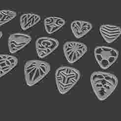 25 guitar picks