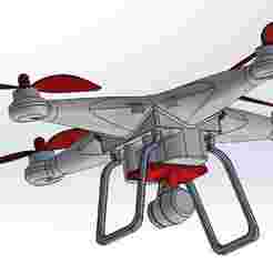 🛸 3D Printable Drone Frame | Lightweight & Modular