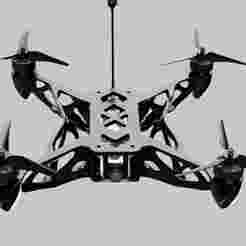 5-Inch Lightweight Performance Drone Frame Generative Design