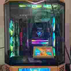 🖥️🟡 7,9" Display HDMI Frame – PC Modding / Thermaltake The Tower 600 Mid Tower Chassis🟡🖥️