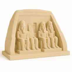 Abu Simbel Temple - 3D Model of the Monument of Ramses II