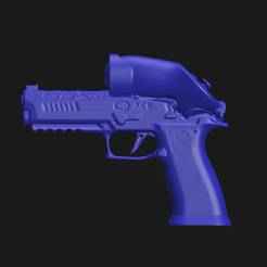 Ace Virtual Shooting SIG P320-XFIVE LEGION VR HANDSET Real Size 3D Scan High Quality Gun Mold 3D SCAN