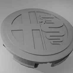 Alfa Romeo wheel cap large