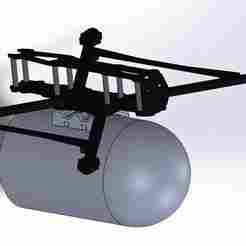 Ammunition Mount (60-120 mm) for FPV Drone Mark 4 (7-10 inch)
