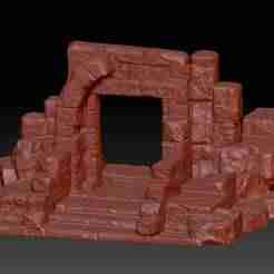 Ancient Gate for 3D Printing