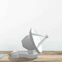 Antenna Satelitte lowpoly Arthur one