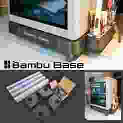 ✅ 🟢 BambuBase - Stable & ergonomic upgrade for Bambu Lab P1 / X1 Carbon