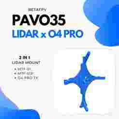 BETAFPV PAVO35 2 IN 1 - OPTICAL FLOW & LIDAR SENSOR MTF-01 or MTF-01P holder mount & DJI O4 PRO Camera Transmission Module Mount TPU Insert