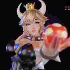 Bowsette Princess Bowser CHARACTER BY ESM