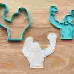 Boxer Victory Cookie Cutter