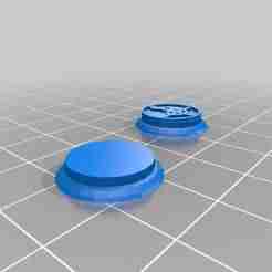 Cap for trumpet button