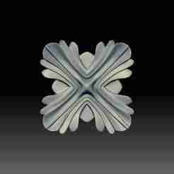 Carved Rosette n4