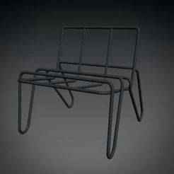 CHAIR  MOBILE  PHONE HOLDER – STL FOR 3D PRINTING