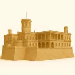 Chapultepec Castle - 3D Model of Mexico's Historical Monument