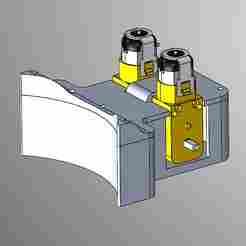 Chassis for amateur soccer robot