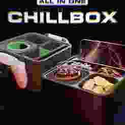 ChillBox: All-in-One Station for Gaming, Movies & Snacks with Gyro Cupholder
