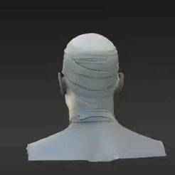 Chilling Enigmatic Headsculpt - Realistic Fabric Texture for 6-inch Action Figures