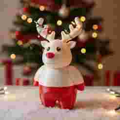 Christmas Bear STL | Cute Holiday Decoration & Gift