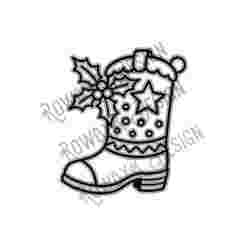 Christmas Cowboy Boot Freshie STL File
