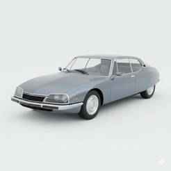 Citroën SM - car, vehicle, automobile, sports car, classic car, race car, toy car, RC car, 3D car model, sedan, SUV, pickup truck, convertible, hatchback, coupe, luxury car, supercar, electric car, 4x4, car toy, RCcar body / RC car shell, slot car, model