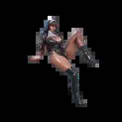 🕯️ Combat Nun - Dark Temptation Pose