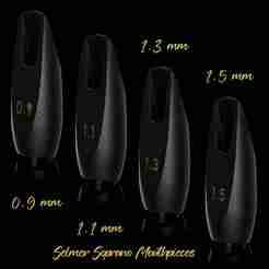 Combo Selmer Concept Soprano Mouthpieces