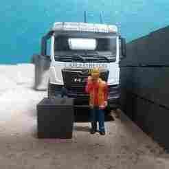 concrete lego half block