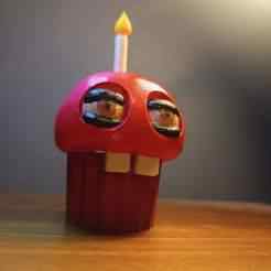 Cupcake Fnaf Popcorn bucket
