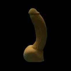 curved realistic dildo