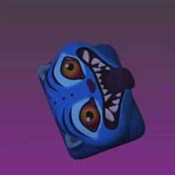 CUSTOM KEYCAP ASIAN TIGER K-POP DEMON HUNTERS