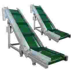 customizable electric climbing PVC belt conveyor system