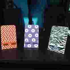 Decorative Cell Phone Holder x3 - Portable Pack 3 STL designs 3D Printing