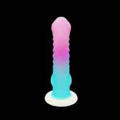 dildo curved with restriction
