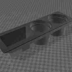 E46 Cupholder Center Console
