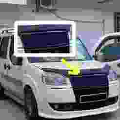 Fiat Doblo Ön Panjur Bal Peteği Izgara | Fiat Doblo Front Grille Honeycomb Mesh (3D Printable Car Accessory / 3D Yazdırılabilir Oto Aksesuarı)
