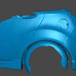 Fiesta st Rear wheel Arch