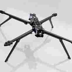 FPV LR Foldable Arm Legs | Adjustable Ground Clearance for 7"–10" Drones