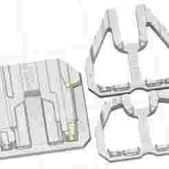 G19/19X/45/23/32 W/ STREAMLIGHT TLR 7 VACUUM HOLSTER SPLIT MOLD